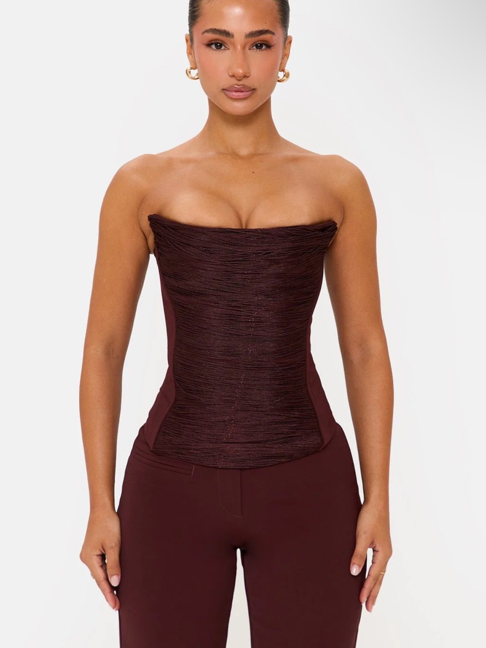 Fringe Basque in Brown